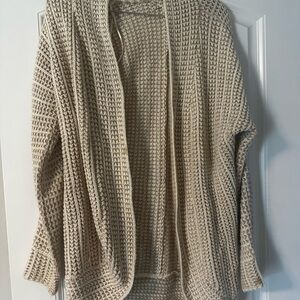Pink Republic Cream Chunky Knit Cardigan